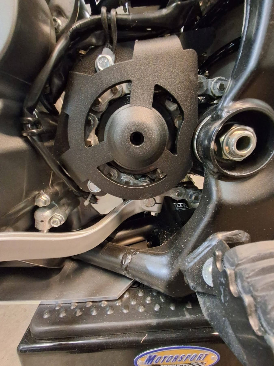 DR-Z4S & DR-Z4SM Case Saver with Sprocket Cover – JNS Engineering