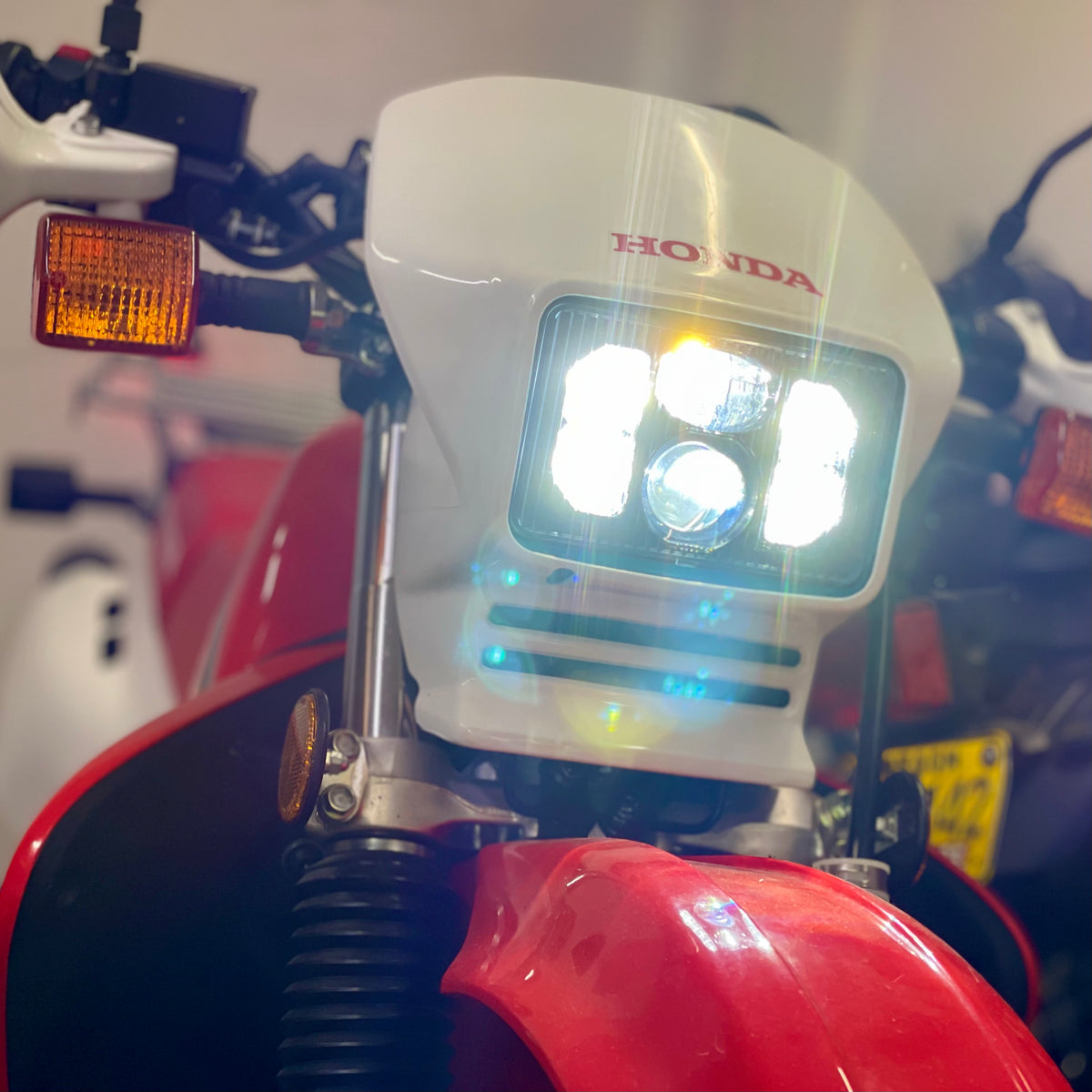 XR650L Morimoto LED Headlight Kit JNS Engineering