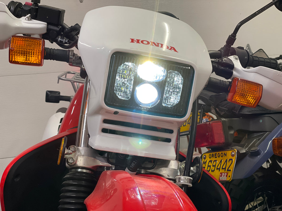 XR650L Morimoto LED Headlight Kit JNS Engineering