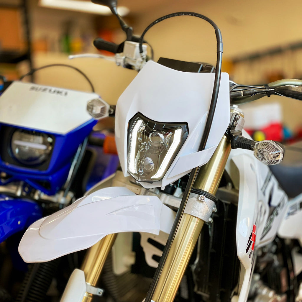 DRZ400 Supermoto LED Headlight Kit – JNS Engineering