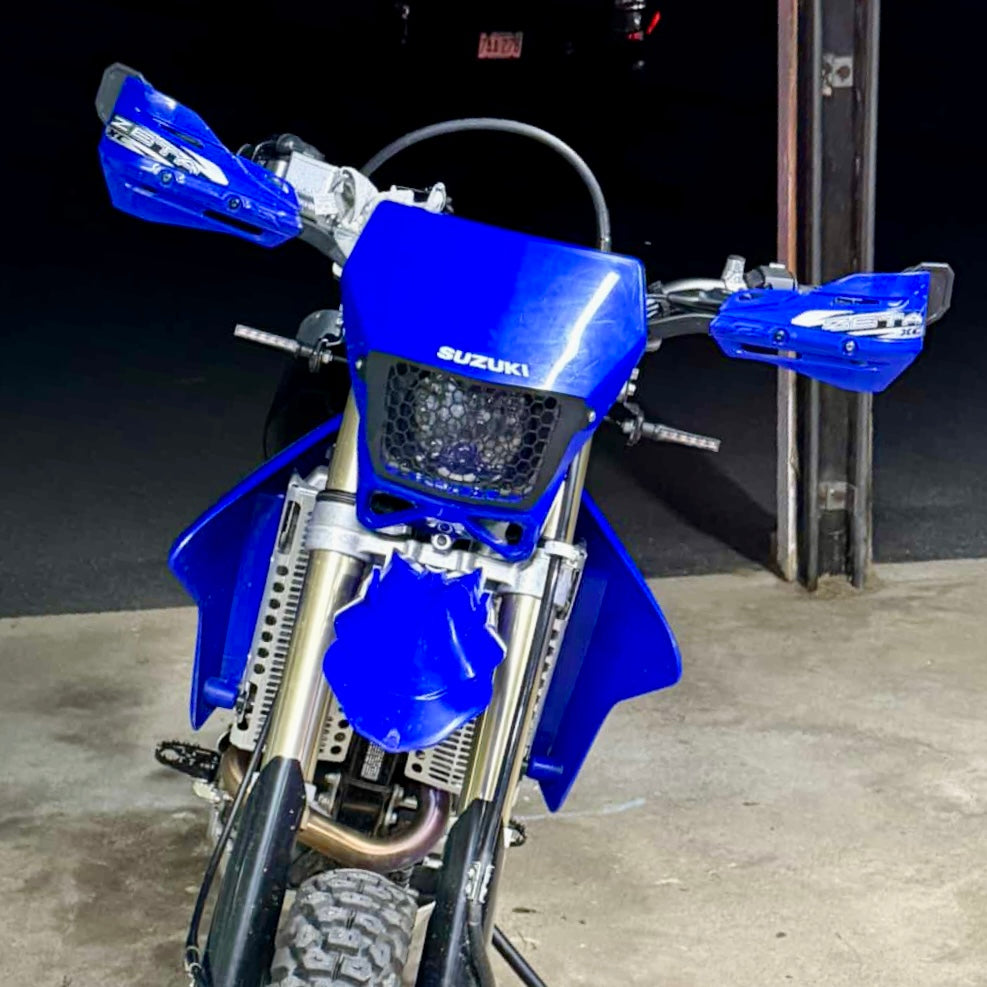 DRZ400 Headlight Guard – JNS Engineering