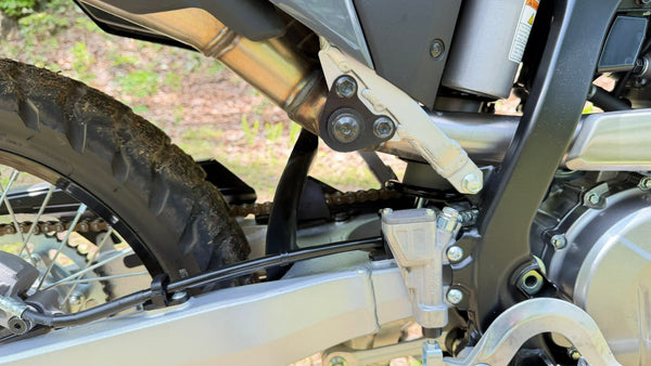 DR-Z4S & DR-Z4SM Passenger Peg Delete Bracket