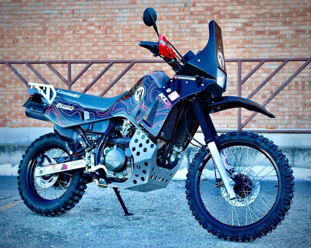 Klr Built Dakar Fairing Gen 1 KLR650 1987-2007 – JNS Engineering