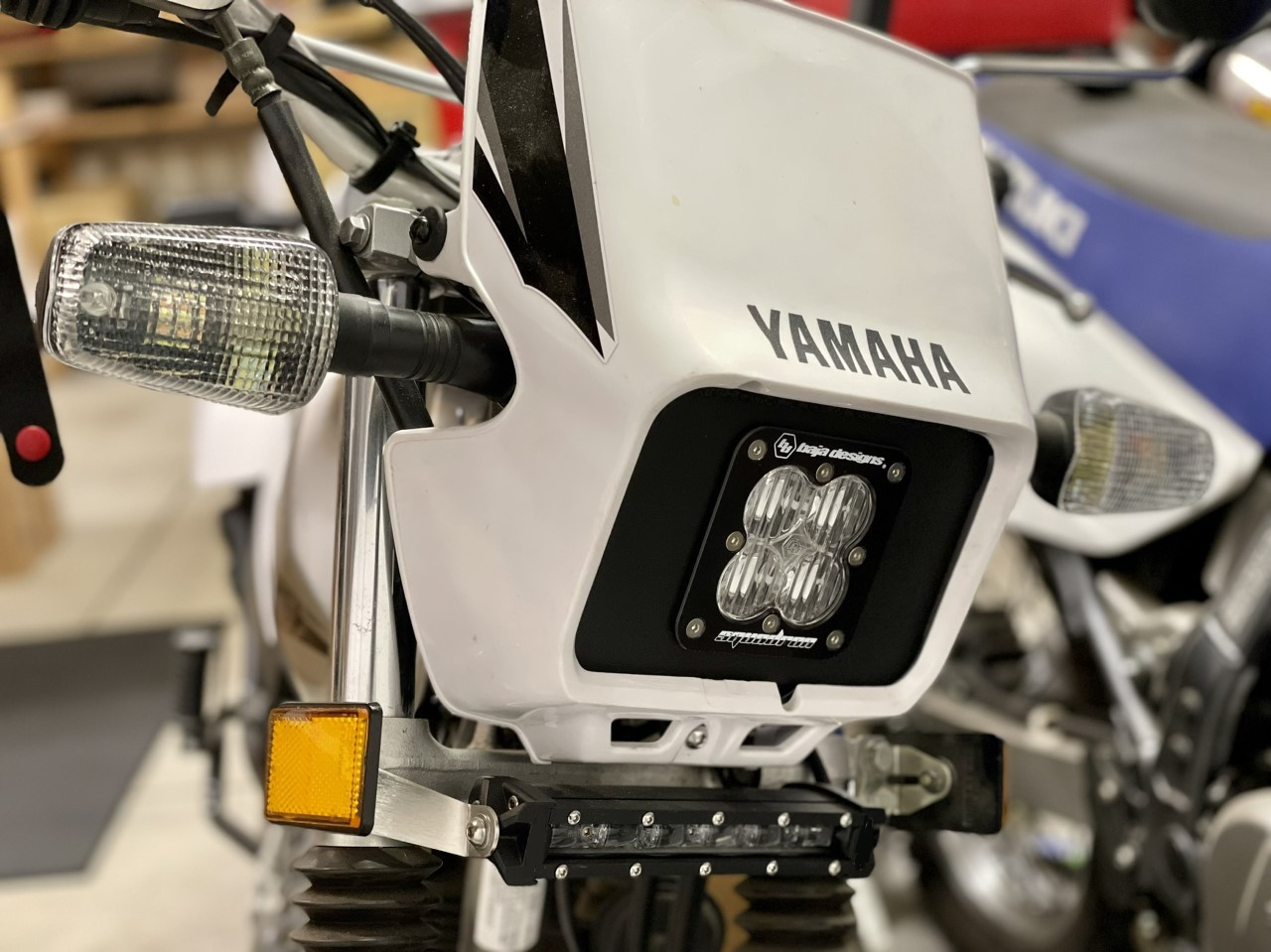 TW200 Off Road Baja Designs LED Headlight Kit
